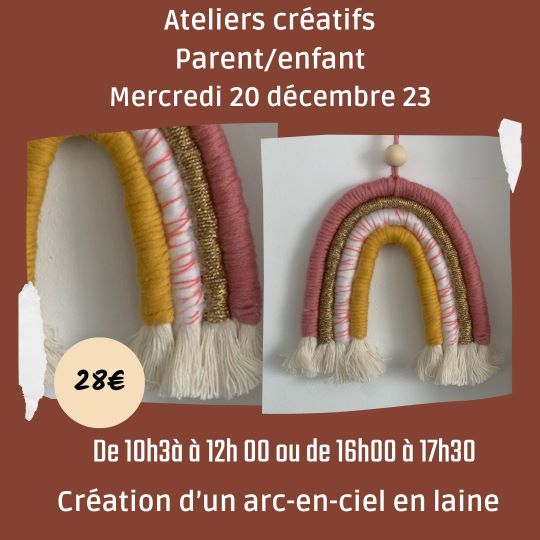 Atelier arc en ciel en laine Otopus créations La_Halle_ternative